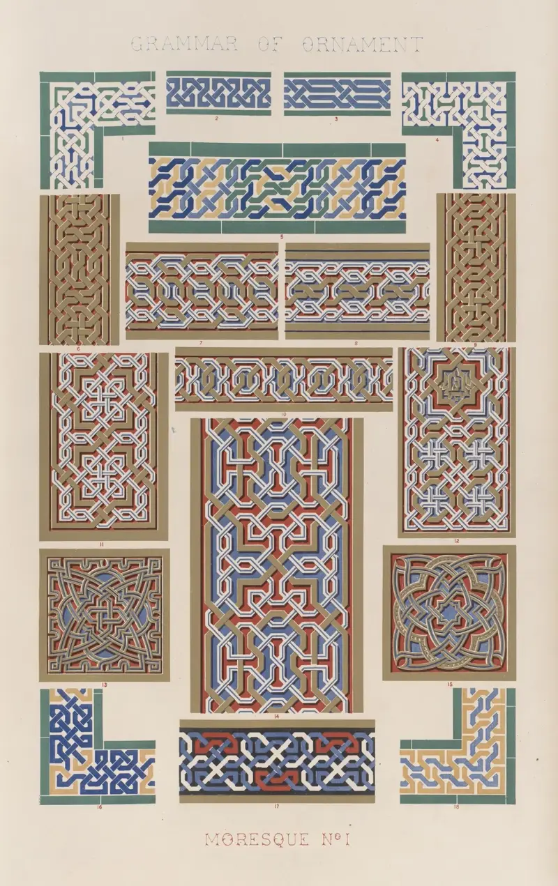 Moresque No. 1 av Owen Jones