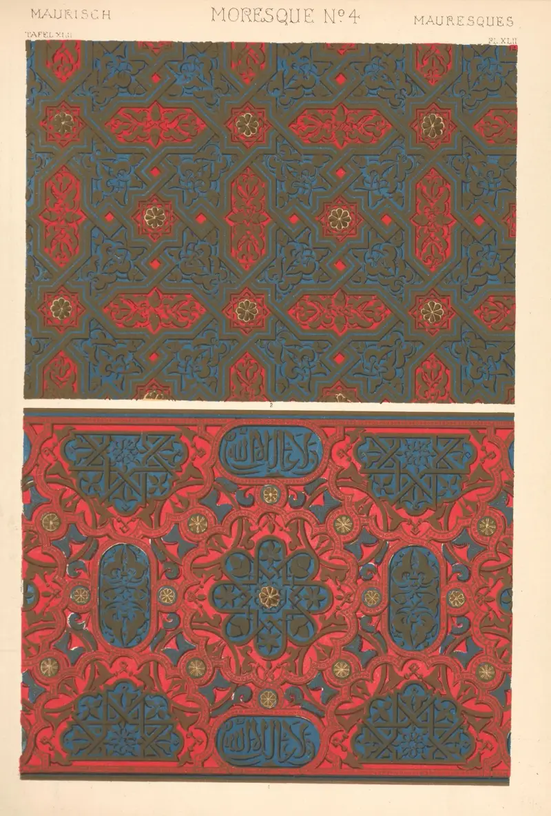 Moresque No. 4 av Owen Jones