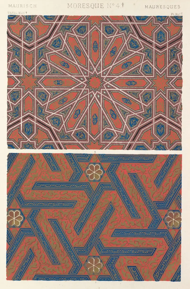 Moresque No.4c av Owen Jones