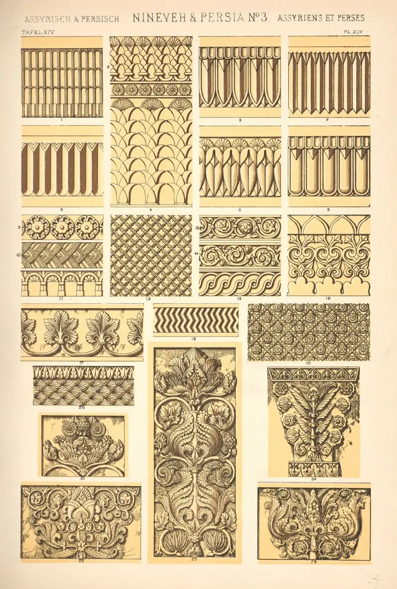 Nineveh & Persia Nr. 3 von Owen Jones
