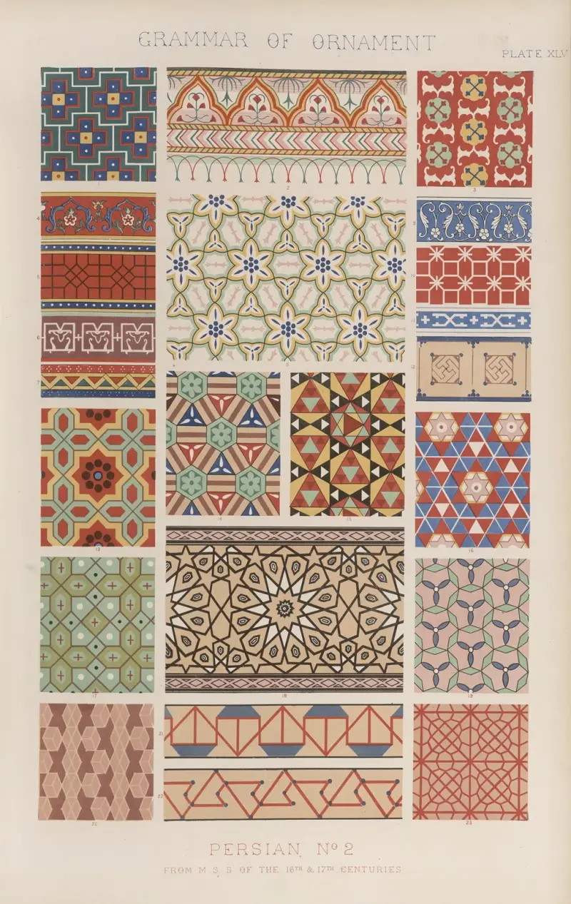 Persian No. 2 av Owen Jones