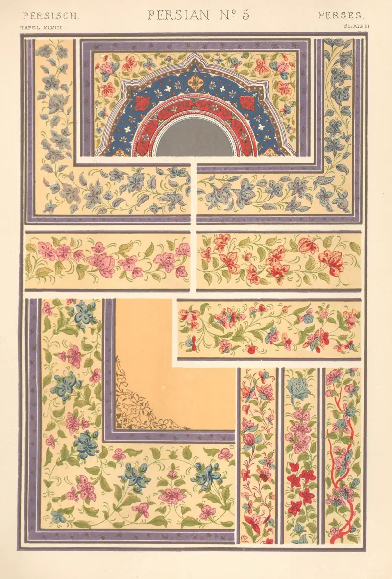 Persian No. 5 av Owen Jones