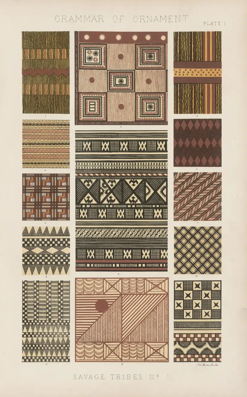 Savage Tribes No. 1 av Owen Jones