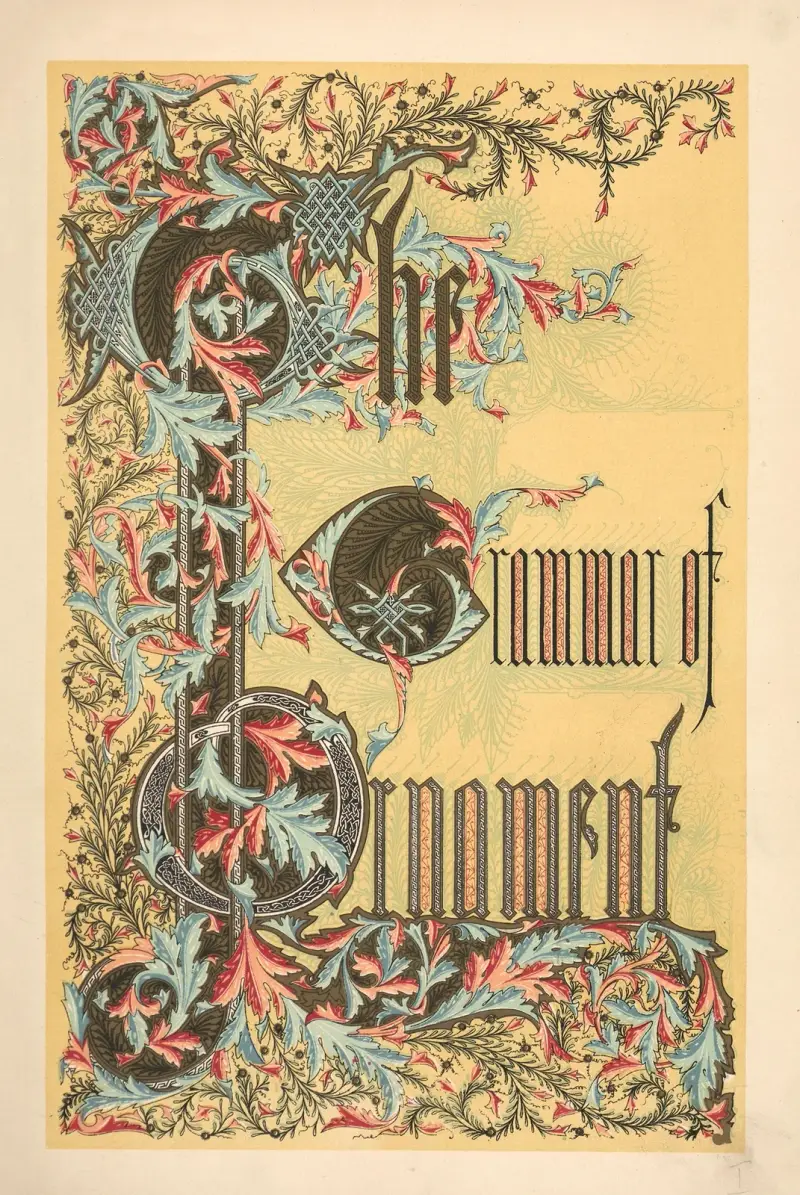 The Grammar of Ornament – titelsida av Owen Jones