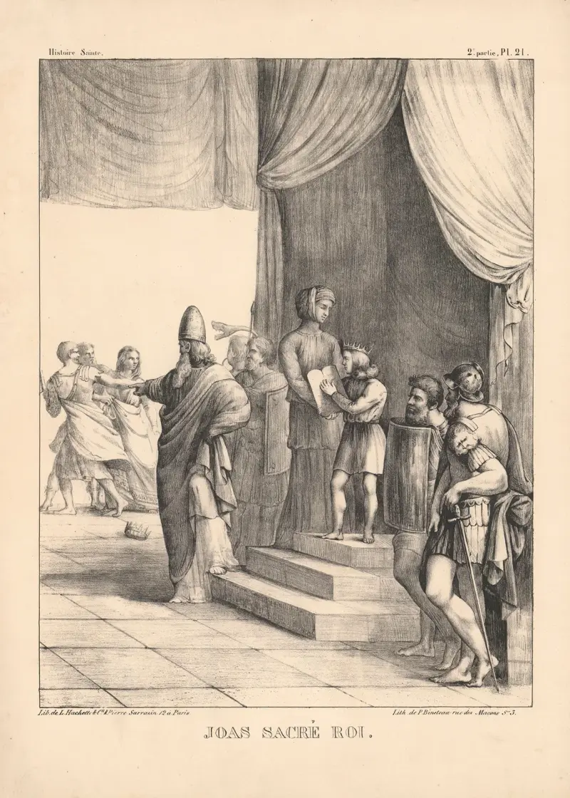 Die Krönung des Joas von P. Bineteau