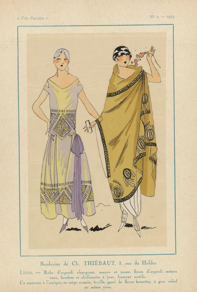 Broderies De Ch.Thiébaut. av G-P. Joumard