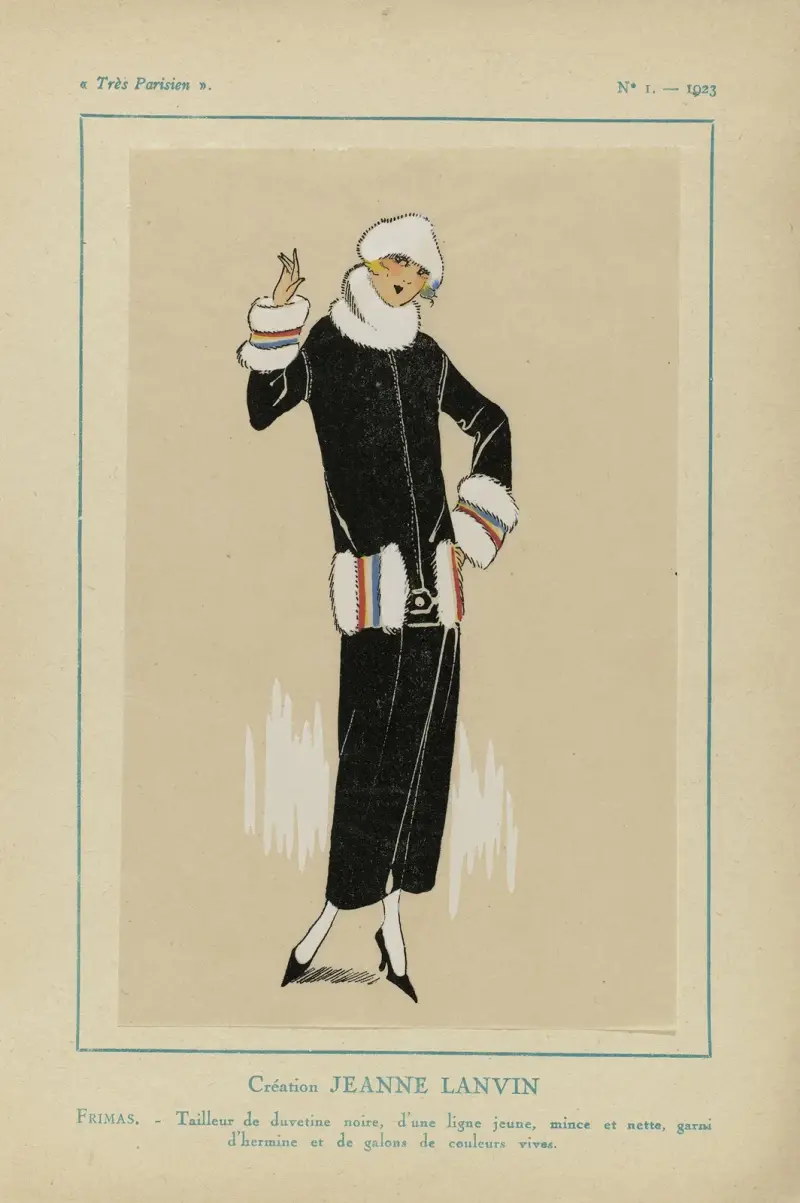 Création Jeanne Lanvin av G-P. Joumard