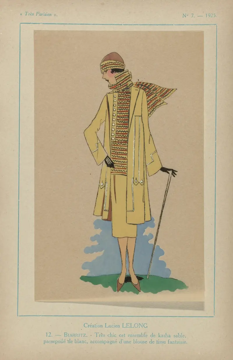 Kreation Lucien Lelong – Biarritz av G-P. Joumard