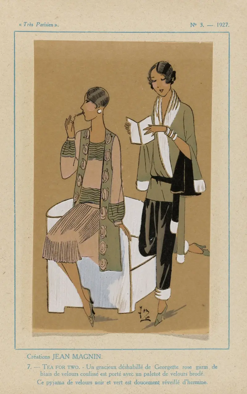 Créations Jean Magnin.- Tea For Two av G-P. Joumard