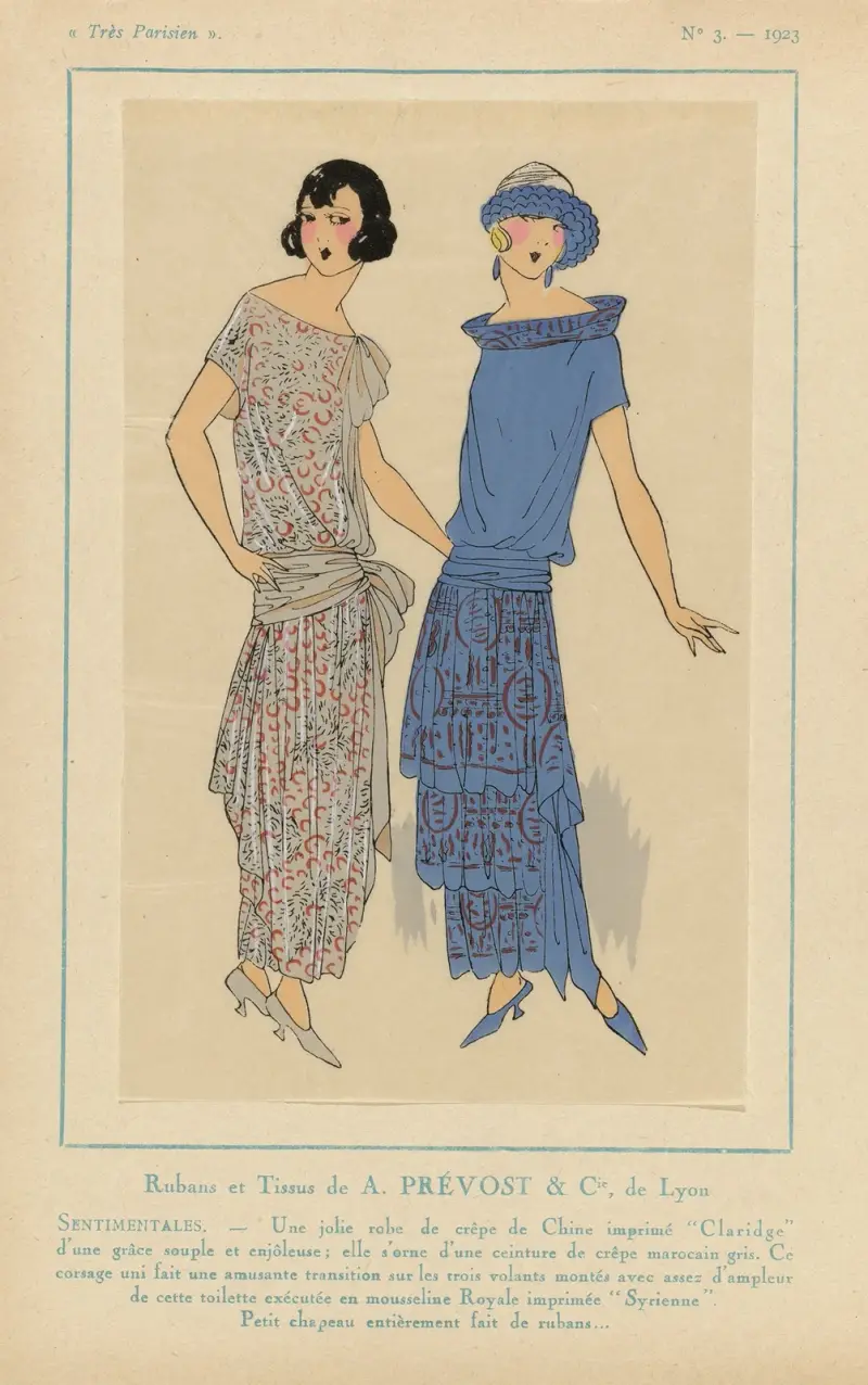 Rubans Et Tissus De A. Prévost..Sentimentales av G-P. Joumard