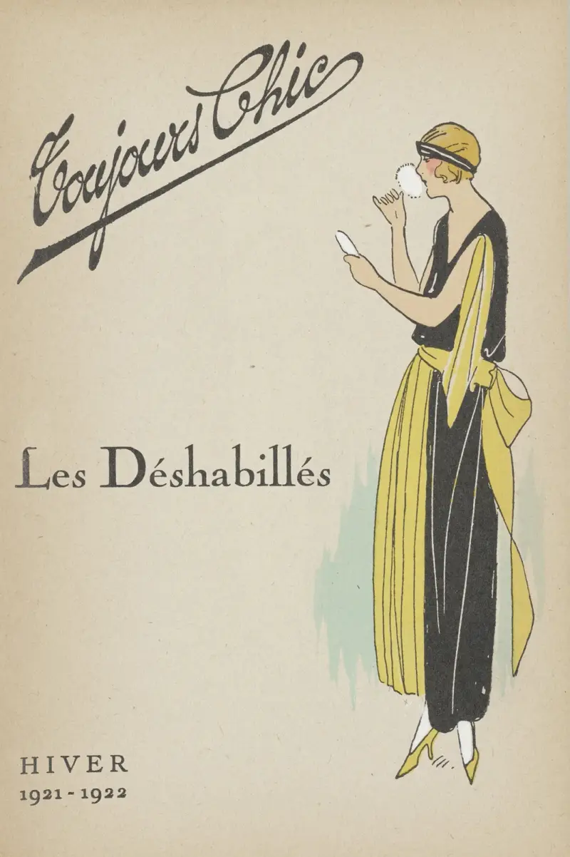 Toujours Chic, Les Deshabillés – Title page av G-P. Joumard