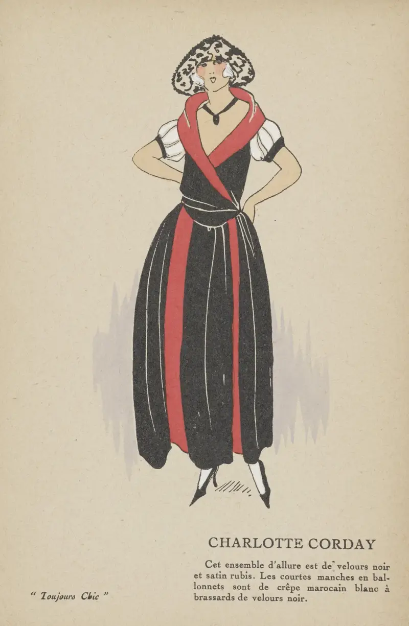 Toujours Chic, Les Robes – Charlotte Corday av G-P. Joumard