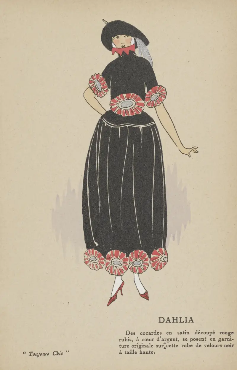 Toujours Chic, Les Robes – Dahlia av G-P. Joumard