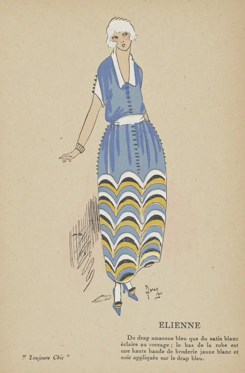 Toujours Chic, Les Robes – Elienne av G-P. Joumard