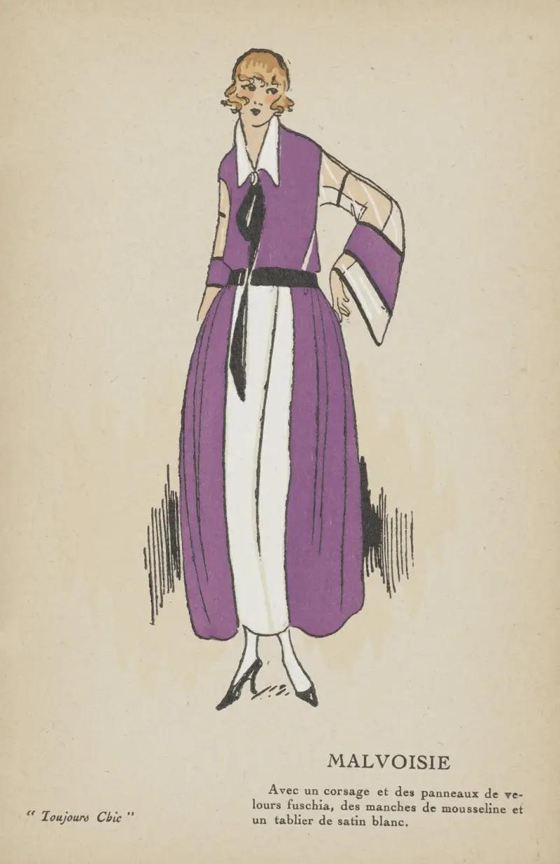 Toujours Chic, Les Robes – Malvoisie av G-P. Joumard