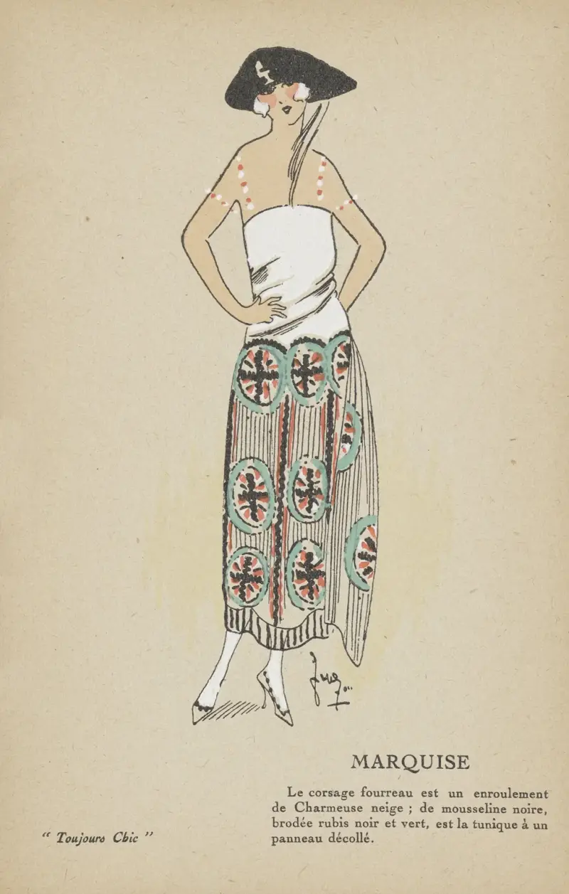 Toujours Chic, Les Robes – Marquise av G-P. Joumard