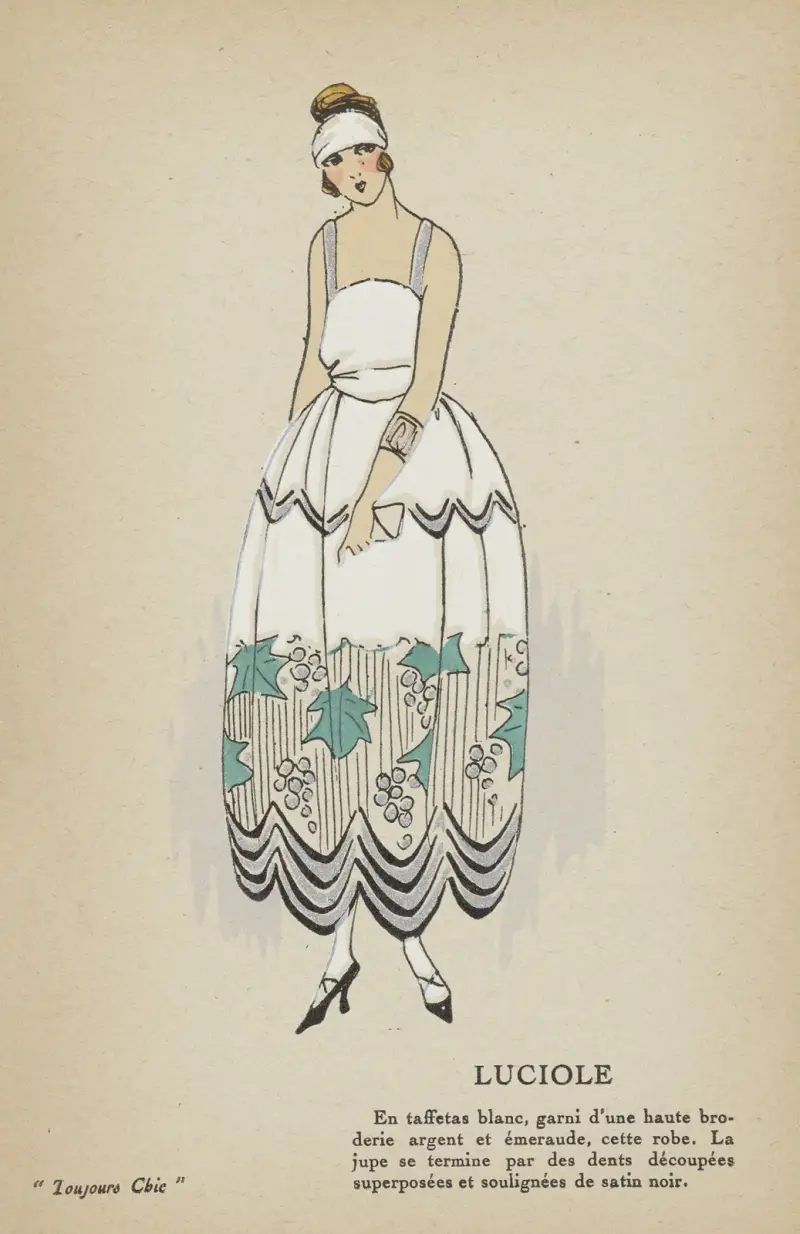 Toujours Chic, Toilettes de Soirées – Luciole av G-P. Joumard