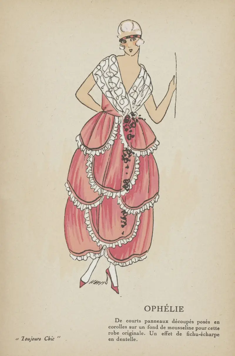 Toujours Chic, Toilettes de Soirées – Ophélie av G-P. Joumard