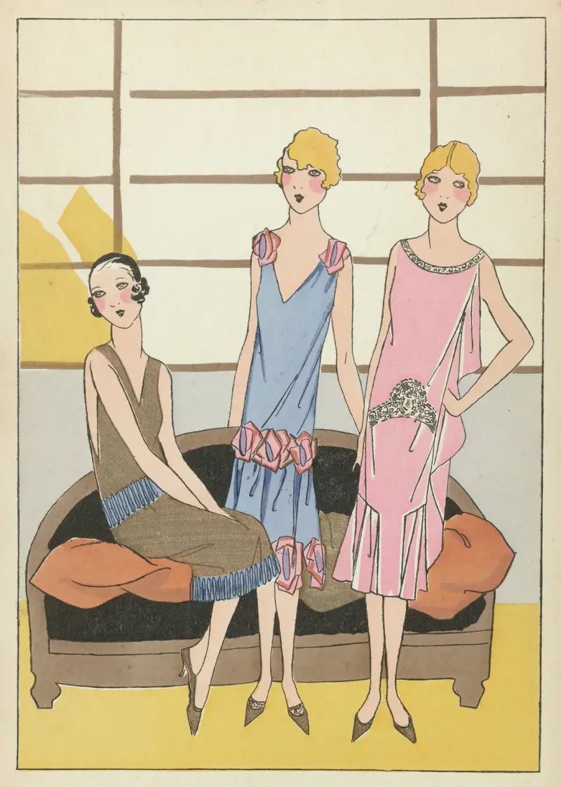 Très Parisien, 1925, No. 9; Supplément. EN BATEAU. – Créations Anna av G-P. Joumard