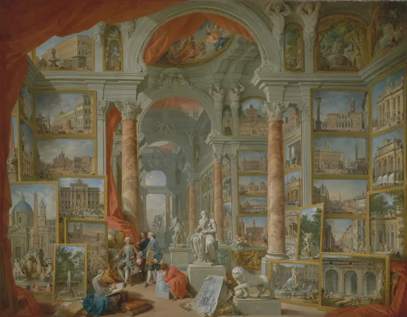 Współczesny Rzym, Giovanni Paolo Panini