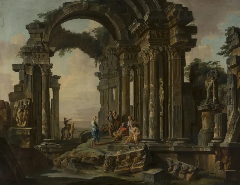 Romańskie ruiny – nr 1, Giovanni Paolo Panini
