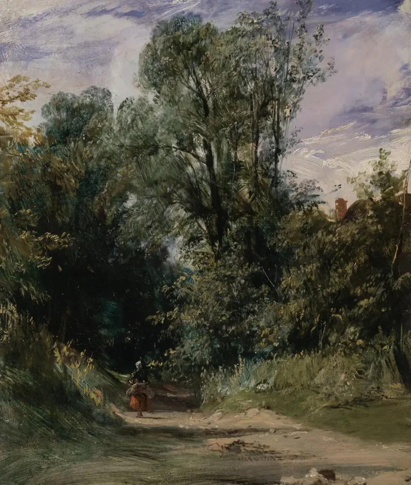 En skogsstig av Richard Parkes Bonington