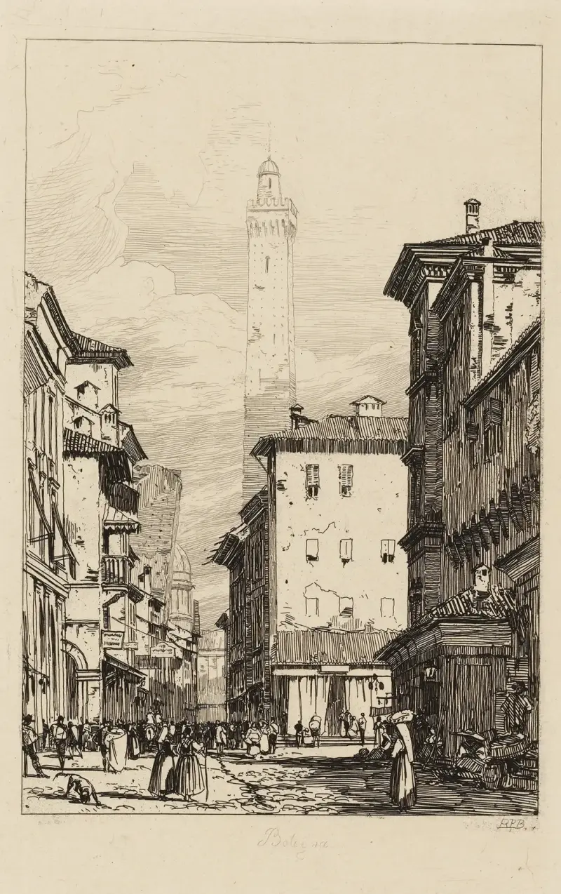 Bologna von Richard Parkes Bonington
