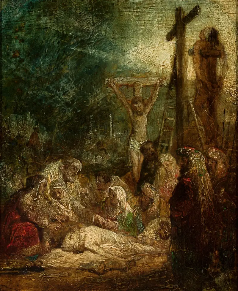 Nedtagandet från korset av Richard Parkes Bonington