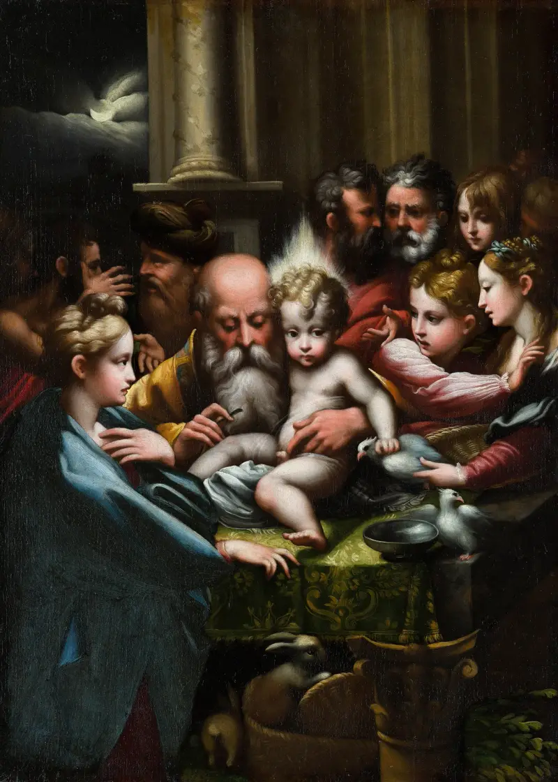 Obřízka, Parmigianino
