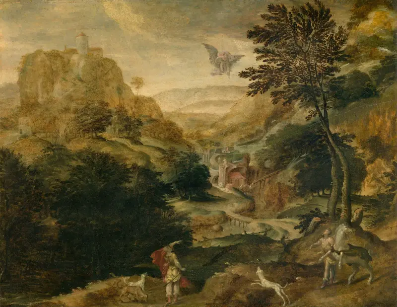 The Rape of Ganymede av Paul Bril