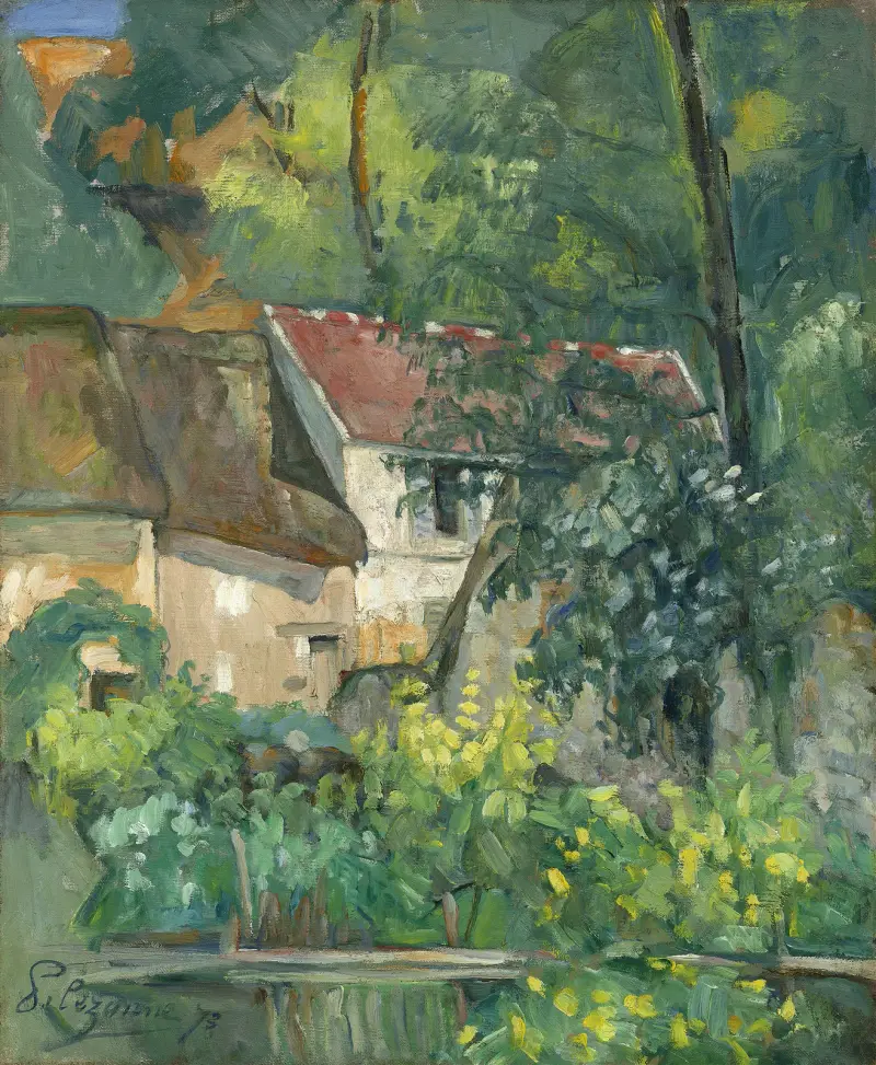 House of Père Lacroix av Paul Cézanne