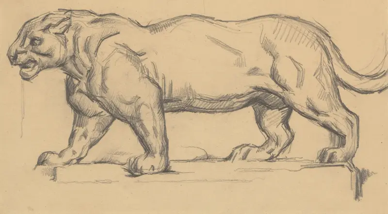 Jaguar von Paul Cézanne