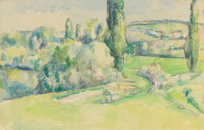 Kullen vid Jallais i Pontoise av Paul Cézanne