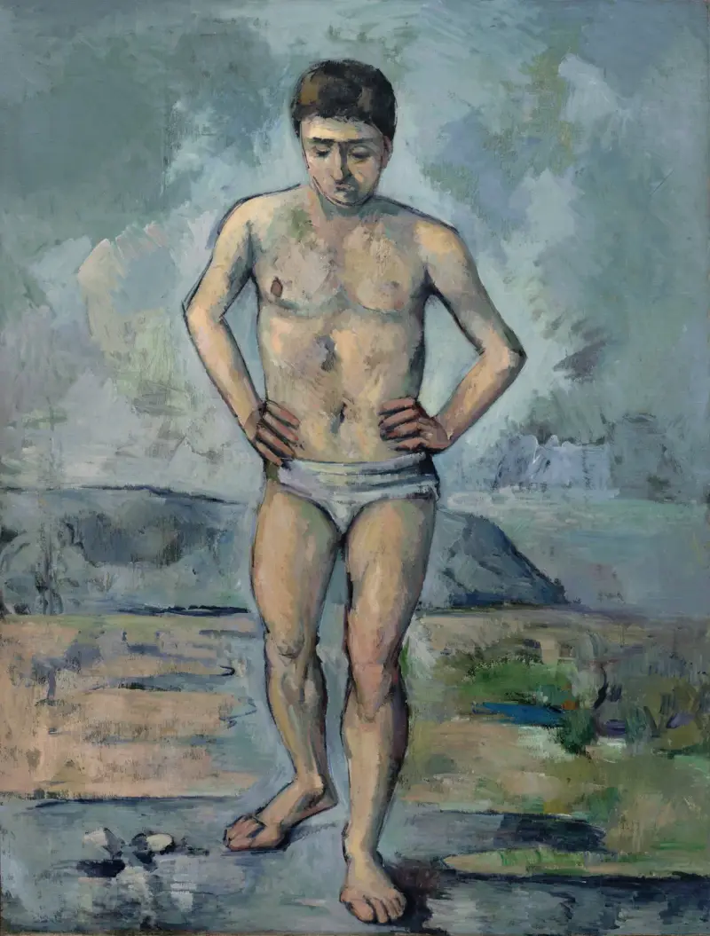 Le Grand Baigneur av Paul Cézanne