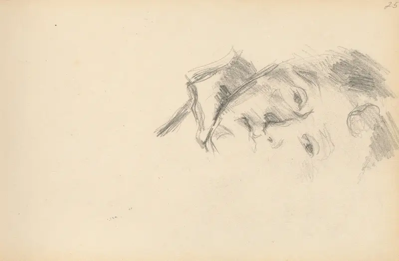 Paní Cézannová, 1897, Paul Cézanne