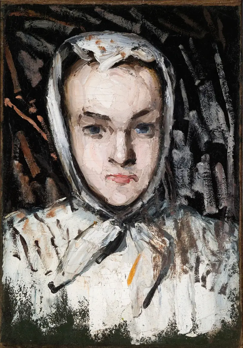 Marie Cézanne, die Schwester des Künstlers von Paul Cézanne