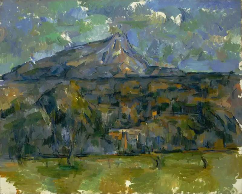 Der Mont Sainte-Victoire von Paul Cézanne