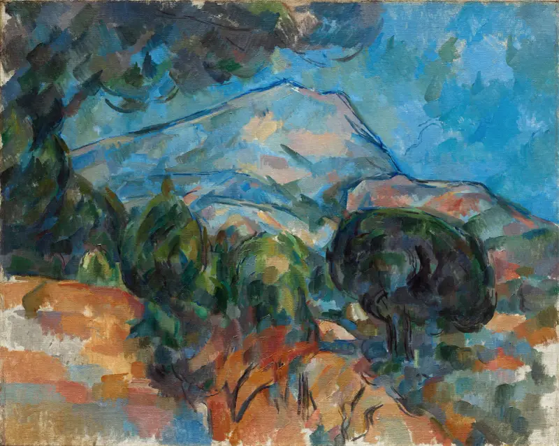 Mont Sainte-Victoire, 1904, Paul Cézanne