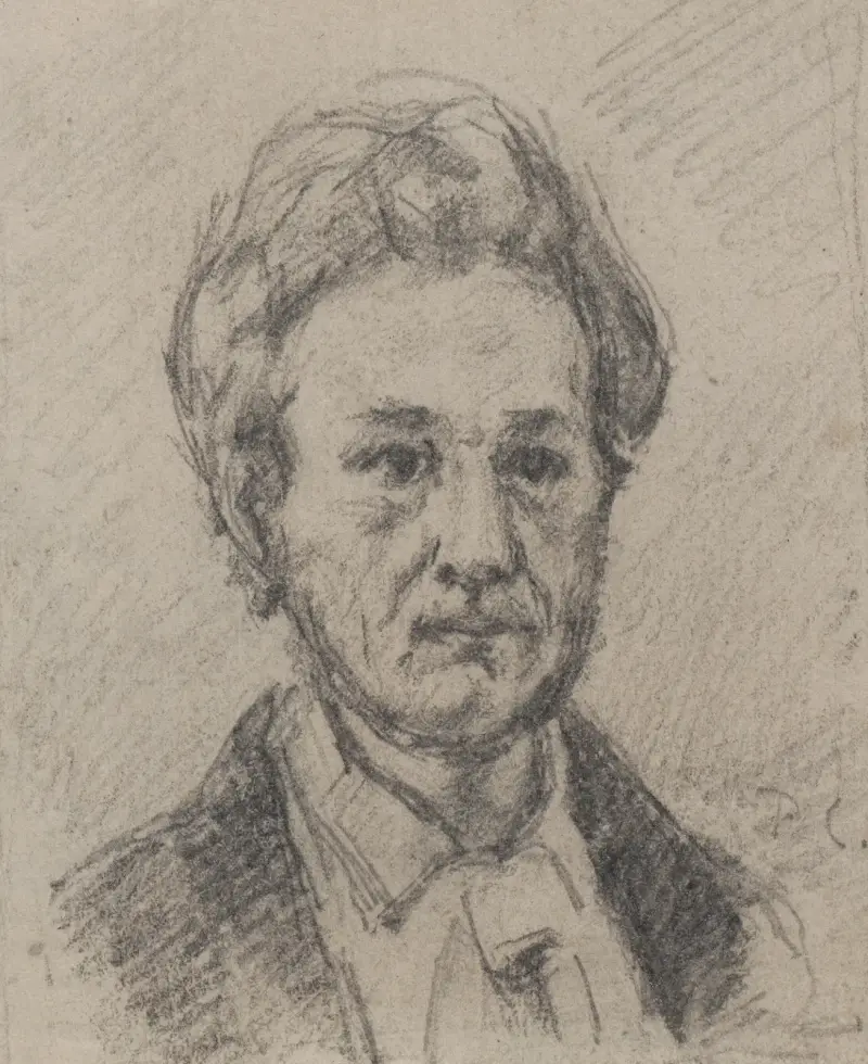 Portrait de Monsieur Chocquet, 1877 – nr 2 av Paul Cézanne