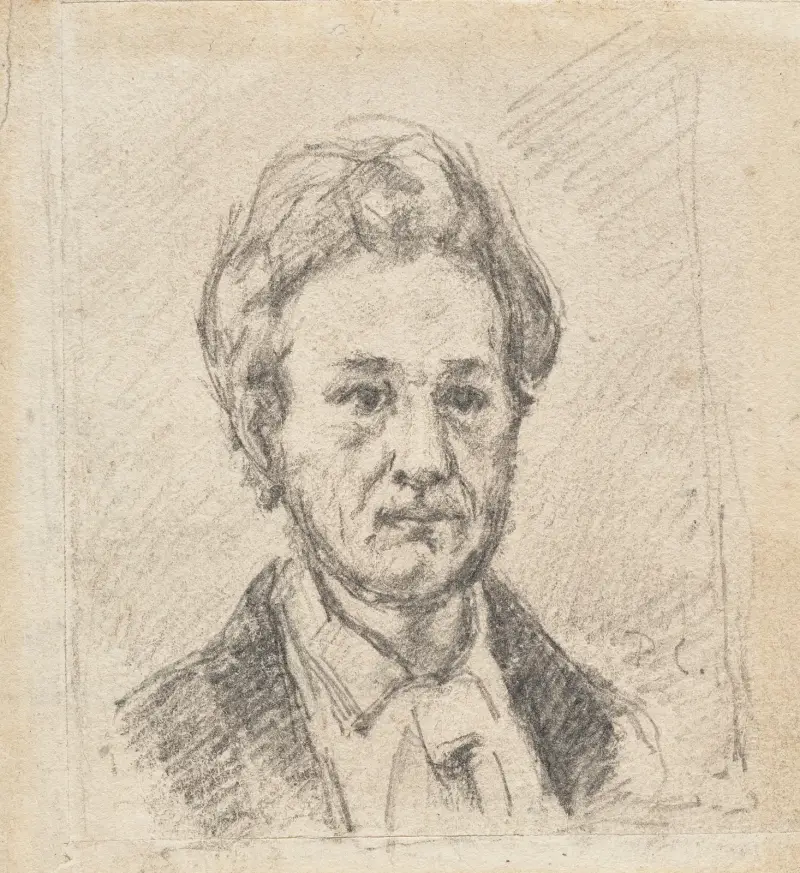 Portrait de Monsieur Chocquet, 1877 – nr 1 av Paul Cézanne