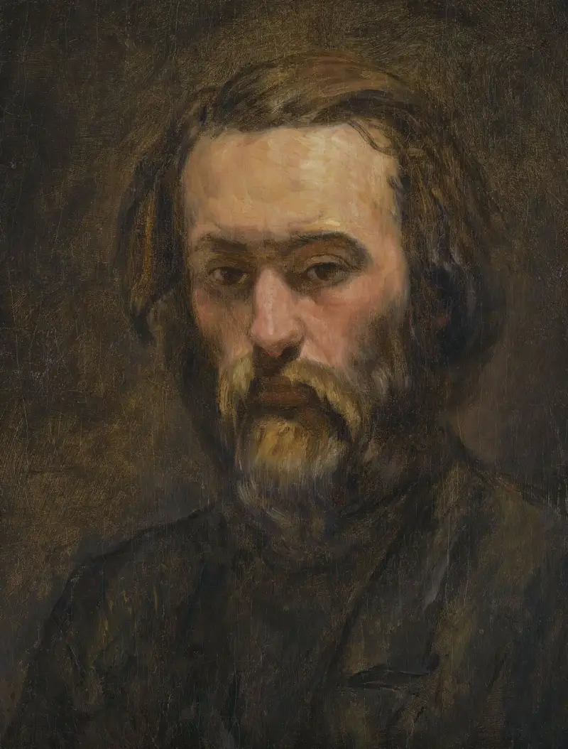 Portret mężczyzny, Paul Cézanne