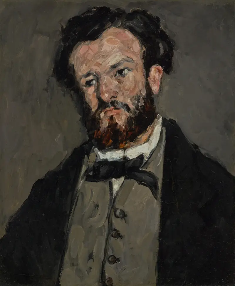 Portrait of Anthony Valabrègue av Paul Cézanne