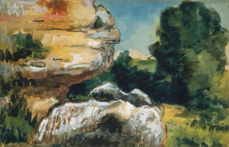 Skály, Paul Cézanne