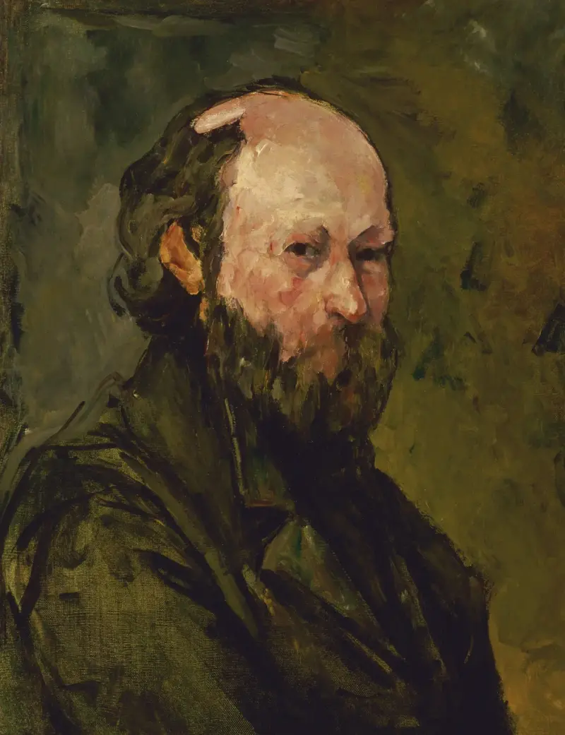 Autoportrét, – Nr. 1, Paul Cézanne