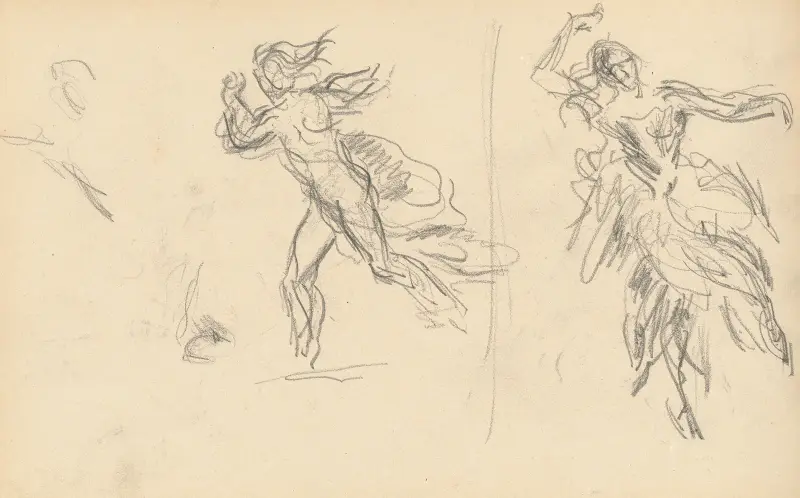 Spanische Tänzerinnen von Paul Cézanne
