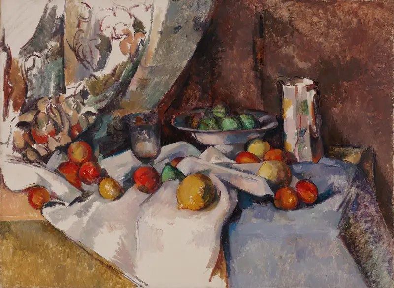 Martwa natura z jabłkami, 1895, Paul Cézanne