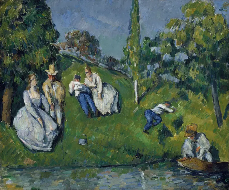 Rybník, Paul Cézanne