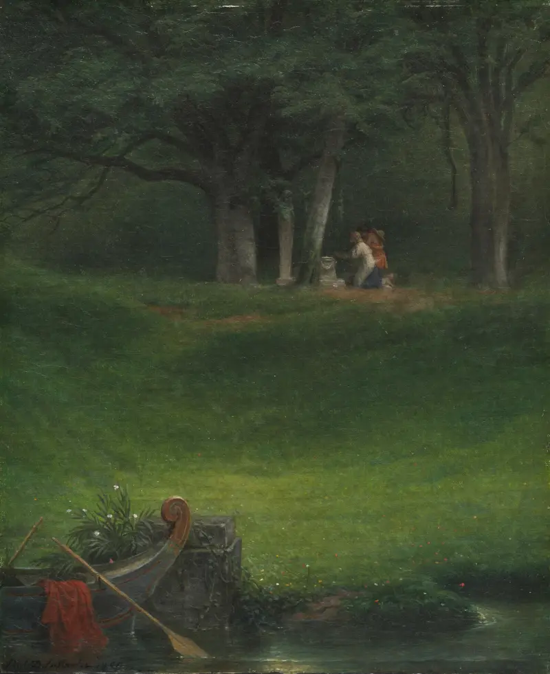 Offering to the God Pan av Paul Delaroche