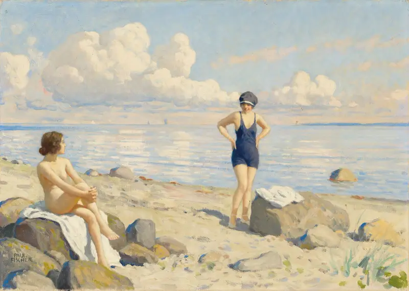 Am Strand von Paul Fischer