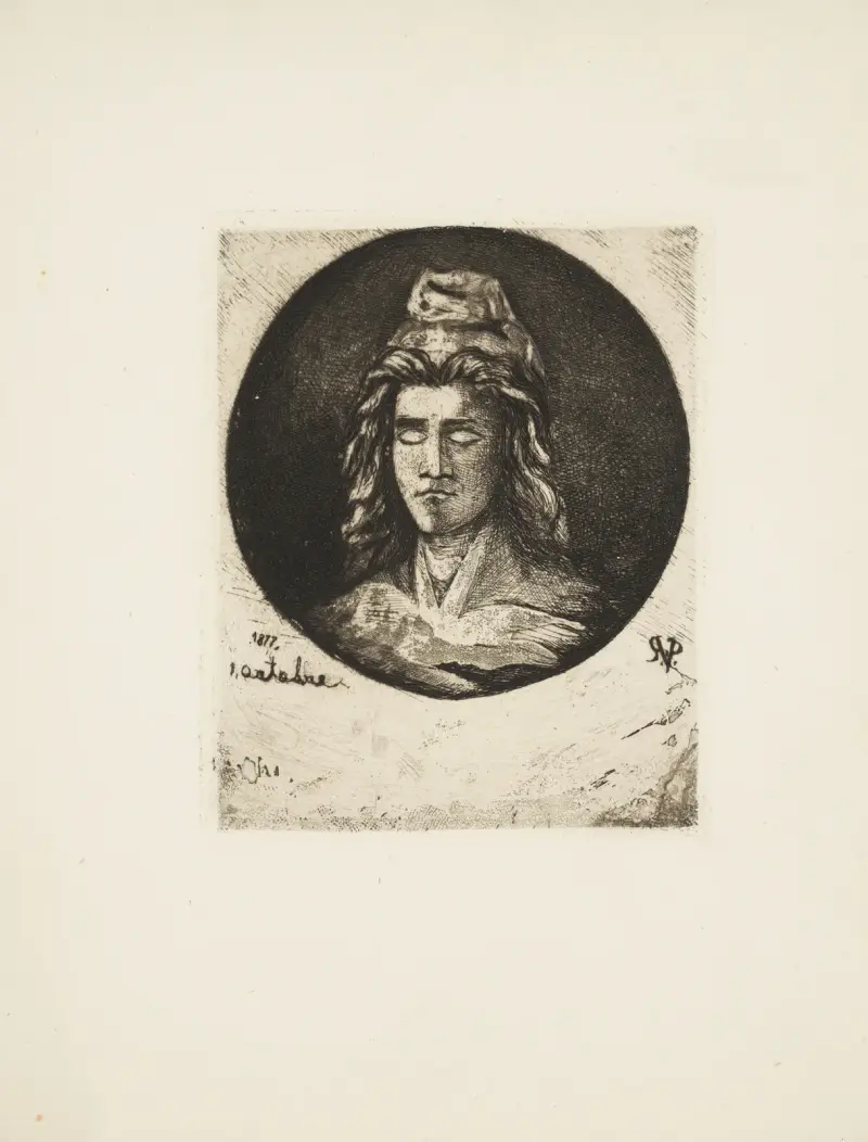 Head of the Republic av Paul Gachet